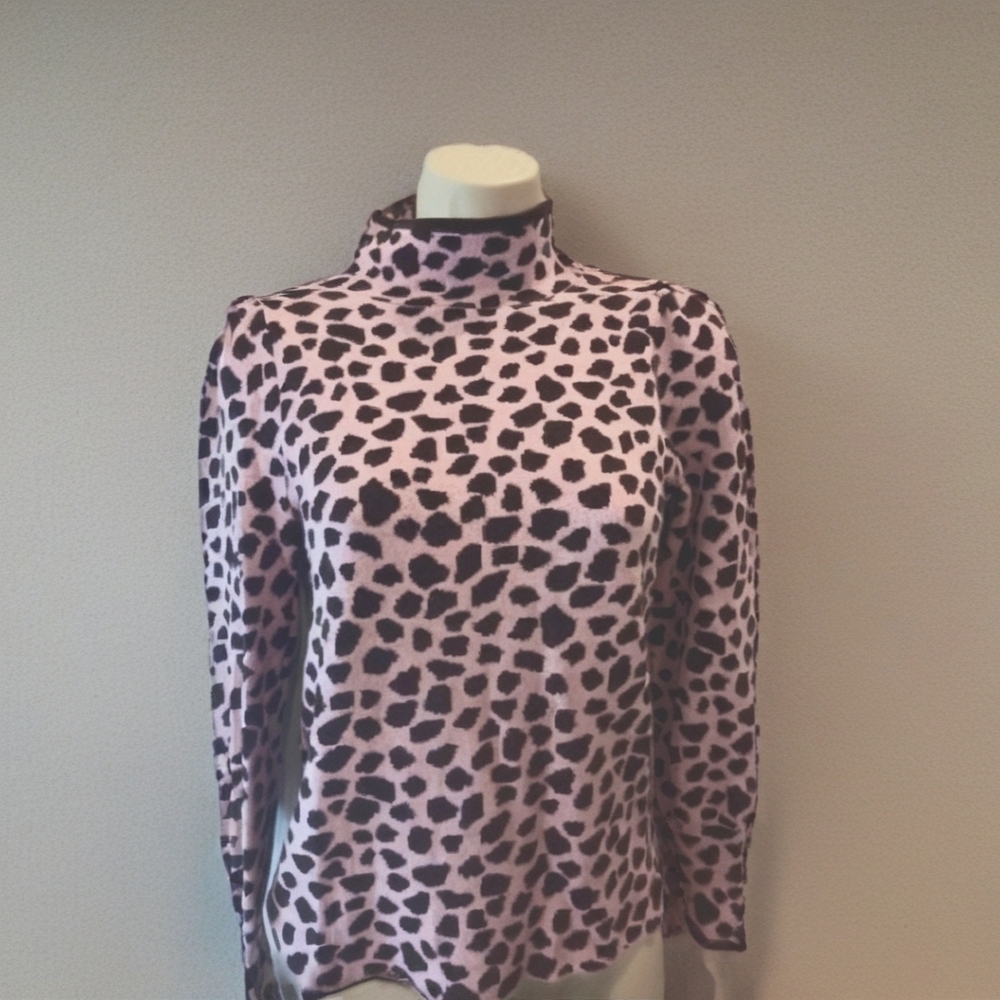 Ann Taylor Leopard Print Sweater